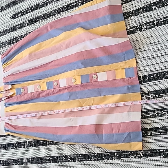 Madewell cutout striped dress size 2 - Picture 7 of 7